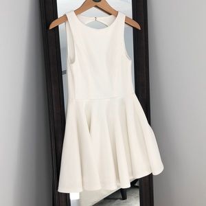 Lulus white skater dress